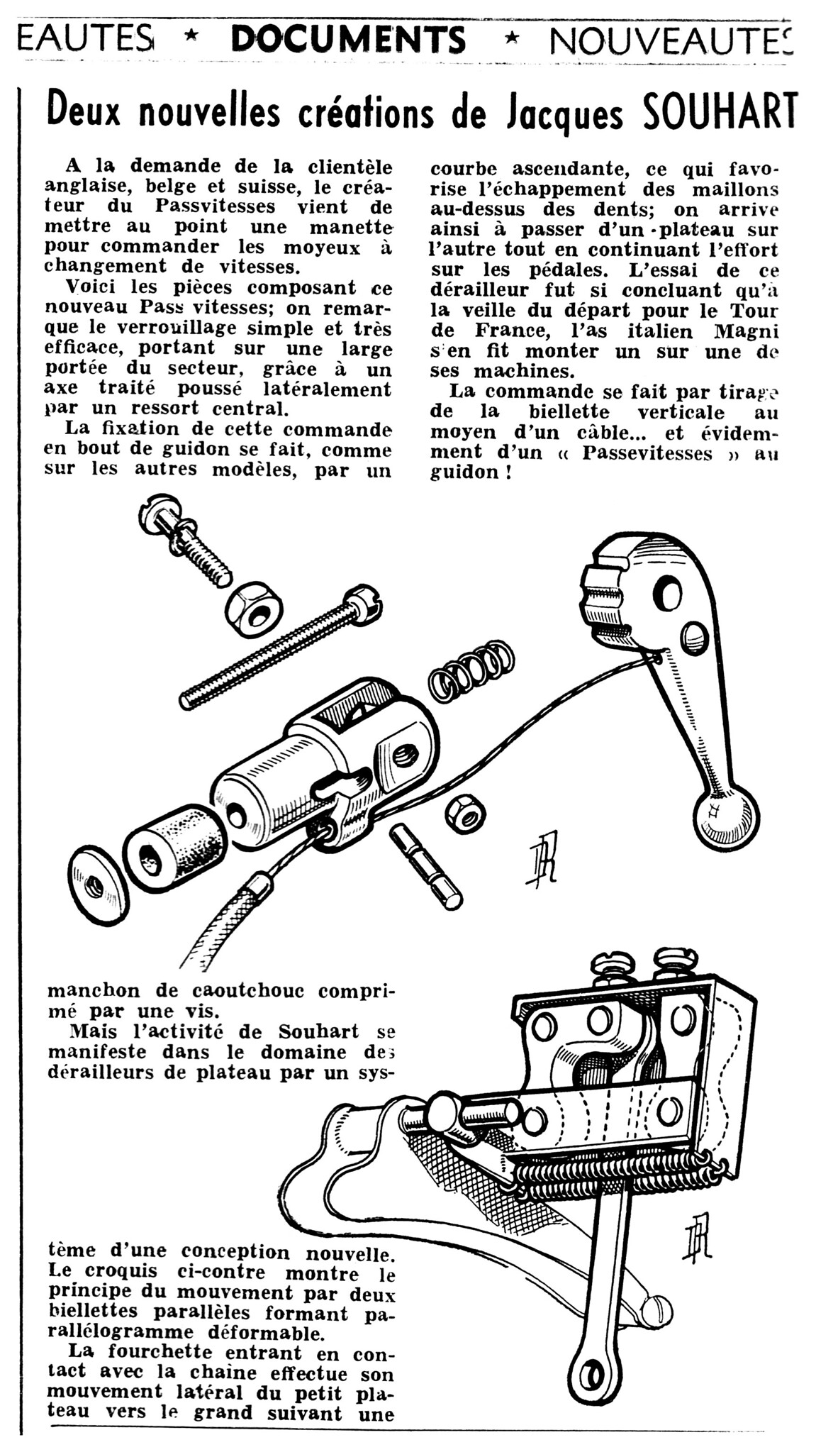 dérailleur Souhart 2