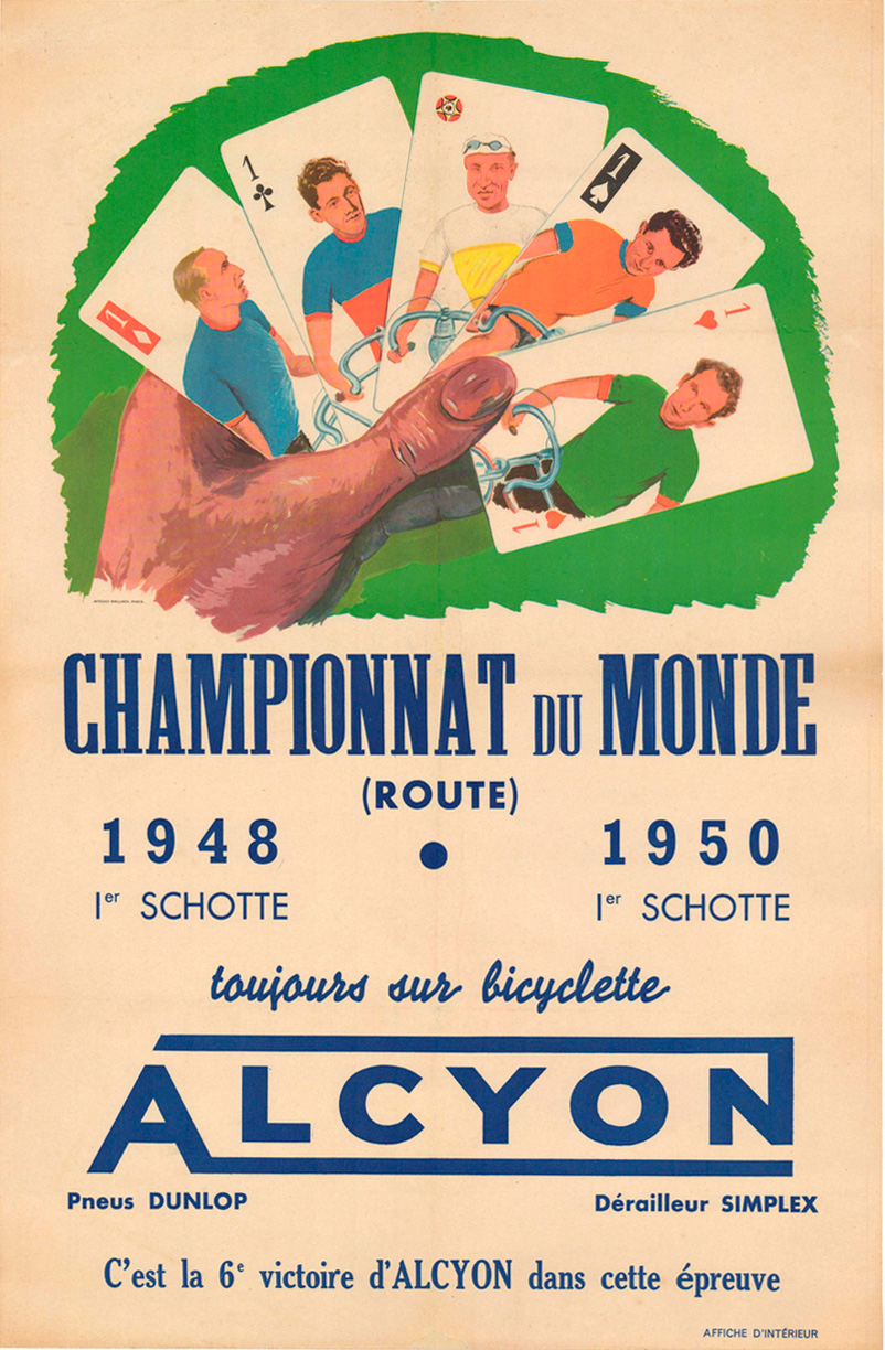 ALcyon coupe du monde 1948 1950